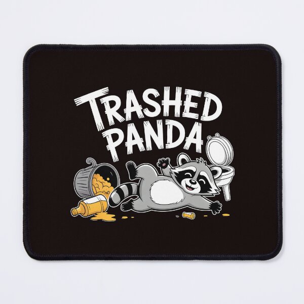 Item preview, Trashed Panda Drunk Raccoon – Raccoon Meme Shirt designed and sold by Redgiant87x.