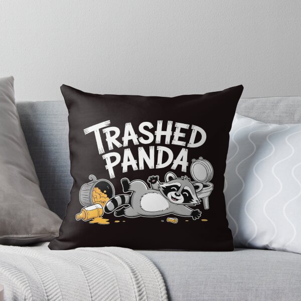 Item preview, Trashed Panda Drunk Raccoon – Raccoon Meme Shirt designed and sold by Redgiant87x.