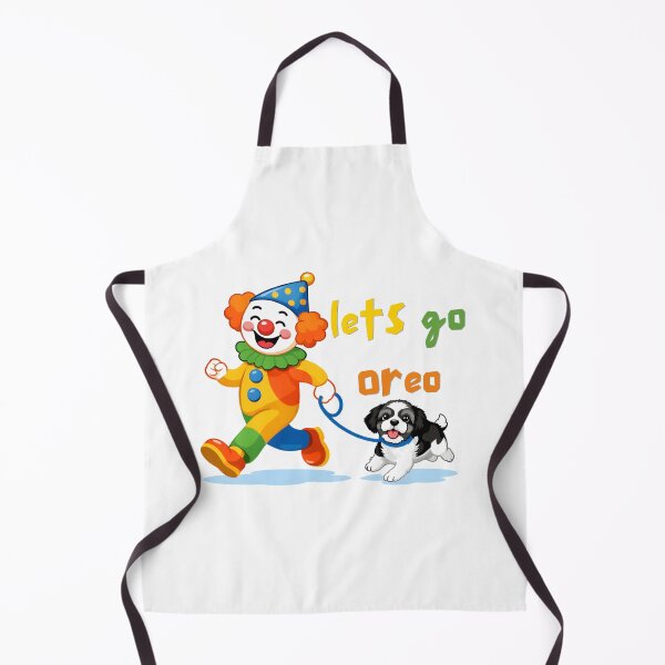 Artikelvorschau, Auf geht's, Oreo! Lustiges T-Shirt mit Clown-Hunde-Gassi-Motiv für Kinder und Hundeliebhaber entworfen und verkauft von OreoStudio.