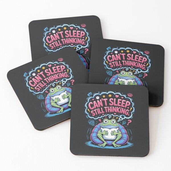 Item preview, Still Thinking – Funny Frog Overthinking Anxiety Sarcastic Design designed and sold by Taans-Creation.