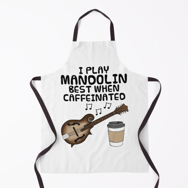 Item preview, I Play Mandolin Best When Caffeinated, Mandolinist Funny designed and sold by doodlerob.