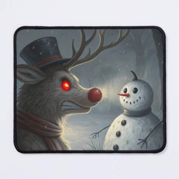 Item preview, Rudolf and Frosty (Spooky Edition) 19 designed and sold by AIfolklore.