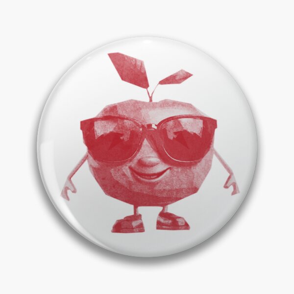 Item preview, Cool Apple Character with Sunglasses designed and sold by kinpirks.
