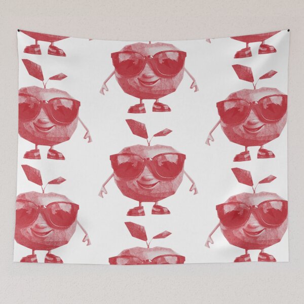 Item preview, Cool Apple Character with Sunglasses designed and sold by kinpirks.