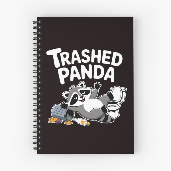Item preview, Trashed Panda Drunk Raccoon – Trash Panda Humor for Raccoon Lovers designed and sold by Redgiant87x.