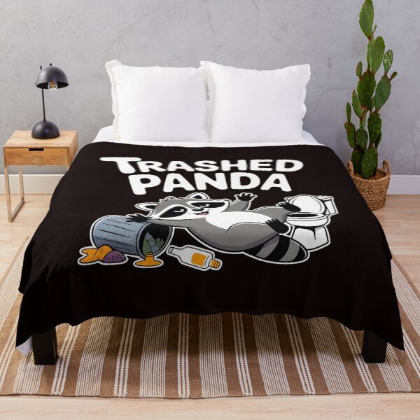 Item preview, Trashed Panda Drunk Raccoon – Trash Panda Humor for Raccoon Lovers designed and sold by Redgiant87x.
