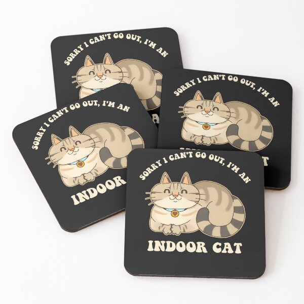 Item preview, Sorry I Can'T Go Out I'M An Indoor Cat Funny Design 	 For Men Women designed and sold by JayGrant10.
