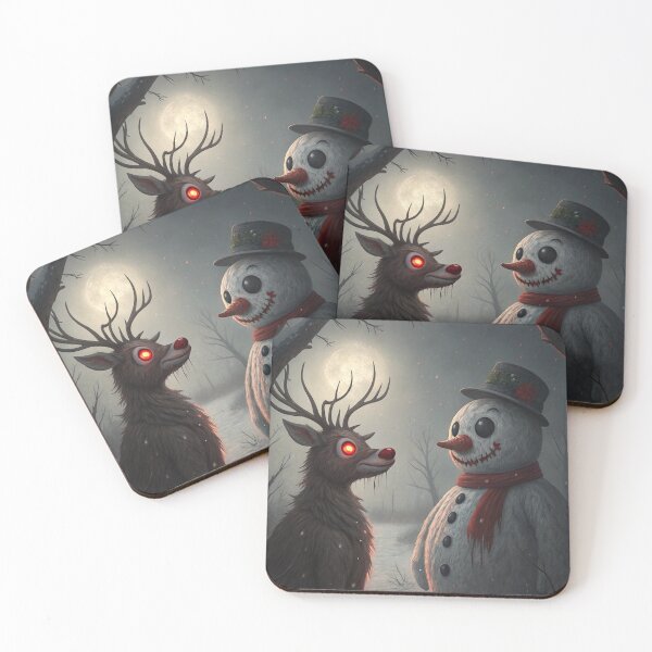 Item preview, Rudolf and Frosty (Spooky Edition) 20 designed and sold by AIfolklore.