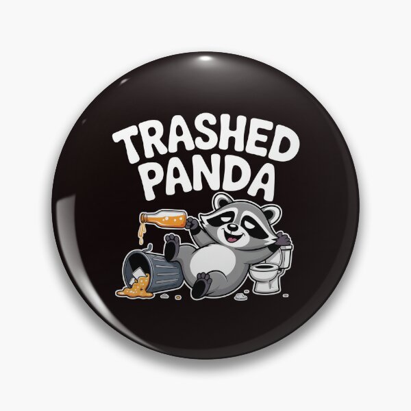 Item preview, Trashed Panda Drunk Raccoon – Viral Raccoon Meme Style designed and sold by Redgiant87x.
