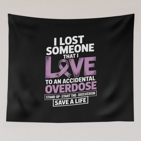 Item preview, Purple Ribbon. Accidental Overdose Awareness designed and sold by MathisBellanger.