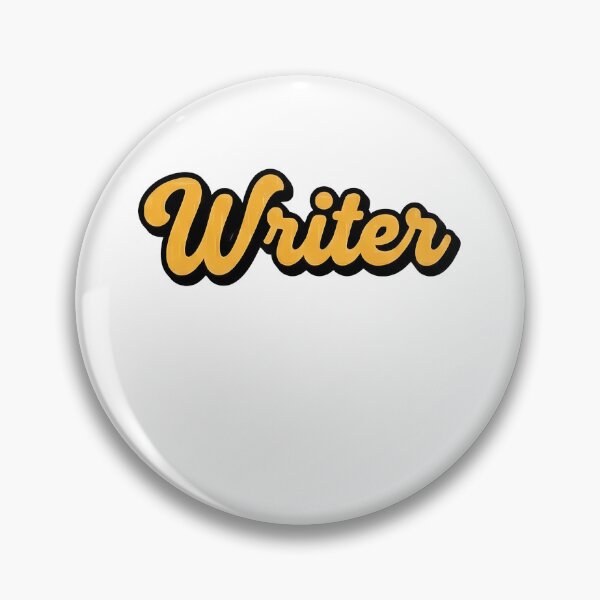 Item preview, Retro Writer Sticker designed and sold by k3rstman1.