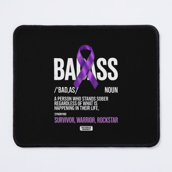 Item preview, Purple Ribbon. Overdose Awareness designed and sold by CombatTask.