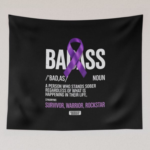 Item preview, Purple Ribbon. Overdose Awareness  designed and sold by CombatTask.