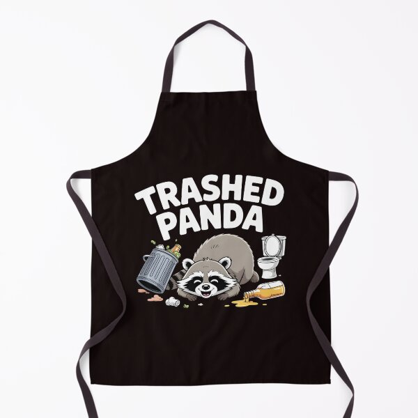 Item preview, Trashed Panda Drunk Raccoon – Raccoon Meme Lover Gift designed and sold by Redgiant87x.