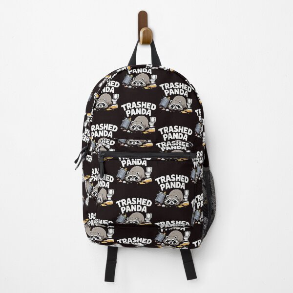 Item preview, Trashed Panda Drunk Raccoon – Raccoon Meme Lover Gift designed and sold by Redgiant87x.
