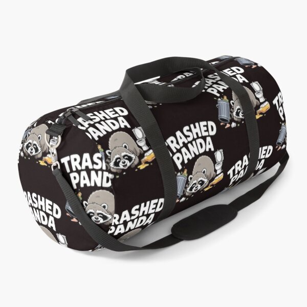 Item preview, Trashed Panda Drunk Raccoon – Raccoon Meme Lover Gift designed and sold by Redgiant87x.