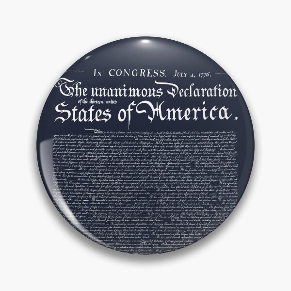 Item preview, US Declaration of Independence (dark) designed and sold by twgcrazy.