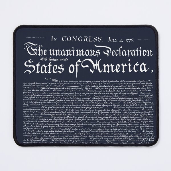 Item preview, US Declaration of Independence (dark) designed and sold by twgcrazy.