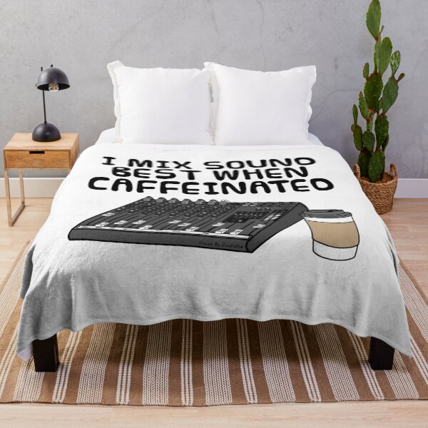 Item preview, I Mix Sound Best When Caffeinated, Audio Engineer Funny designed and sold by doodlerob.