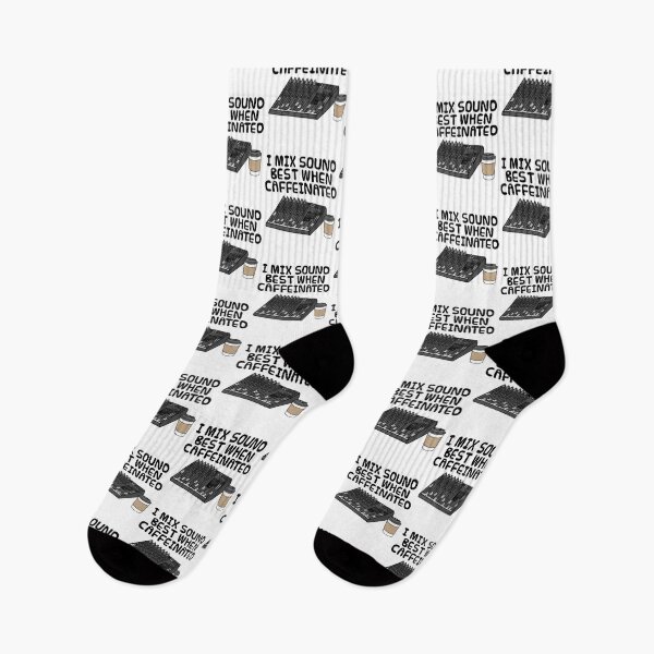 Item preview, I Mix Sound Best When Caffeinated, Audio Engineer Funny designed and sold by doodlerob.