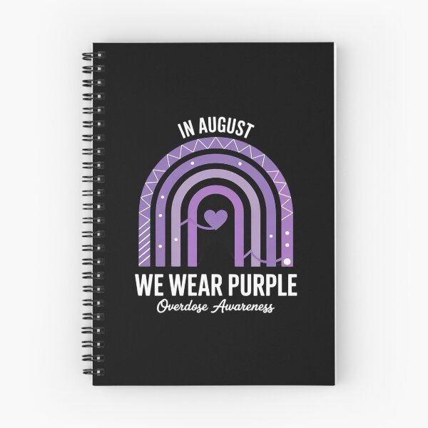 Item preview, Rainbow In August We Wear Purple Overdose Awareness Month  designed and sold by MathisBellanger.