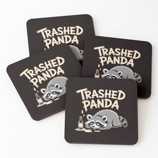 Item preview, Trashed Panda Drunk Raccoon – Internet Raccoon Meme Humor designed and sold by Redgiant87x.