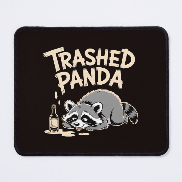 Item preview, Trashed Panda Drunk Raccoon – Internet Raccoon Meme Humor designed and sold by Redgiant87x.