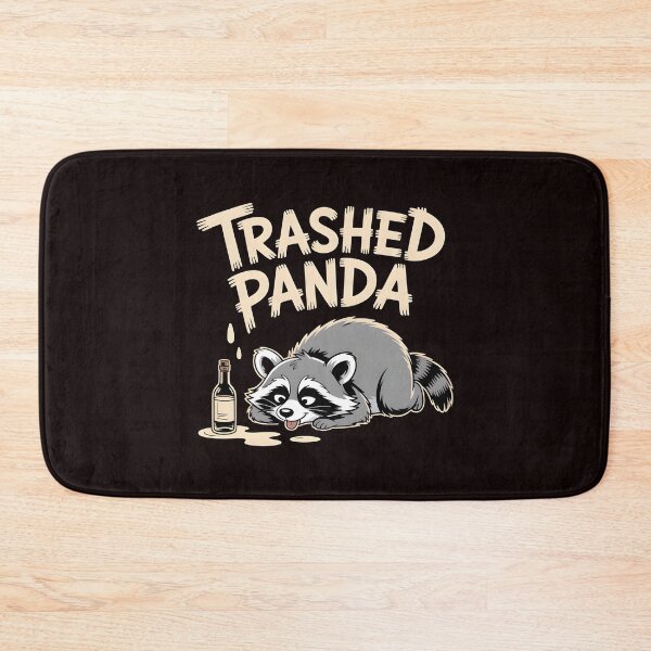 Item preview, Trashed Panda Drunk Raccoon – Internet Raccoon Meme Humor designed and sold by Redgiant87x.