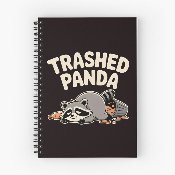Item preview, Trashed Panda Drunk Raccoon – Silly Raccoon Lover Shirt designed and sold by Redgiant87x.