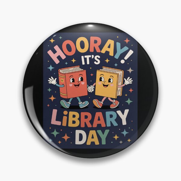 Item preview, Reading Book Lover School Librarian Hooray It's Library Day 1  designed and sold by MathisBellanger.