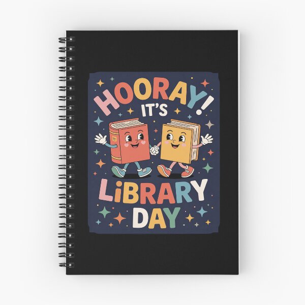 Item preview, Reading Book Lover School Librarian Hooray It's Library Day 1  designed and sold by MathisBellanger.