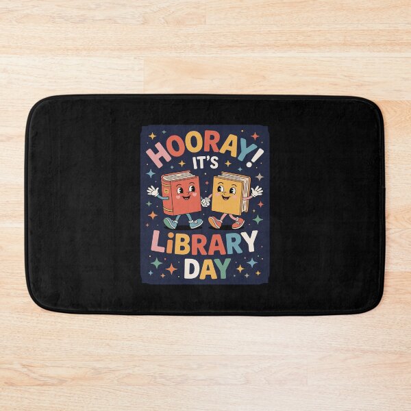 Item preview, Reading Book Lover School Librarian Hooray It's Library Day 1  designed and sold by MathisBellanger.