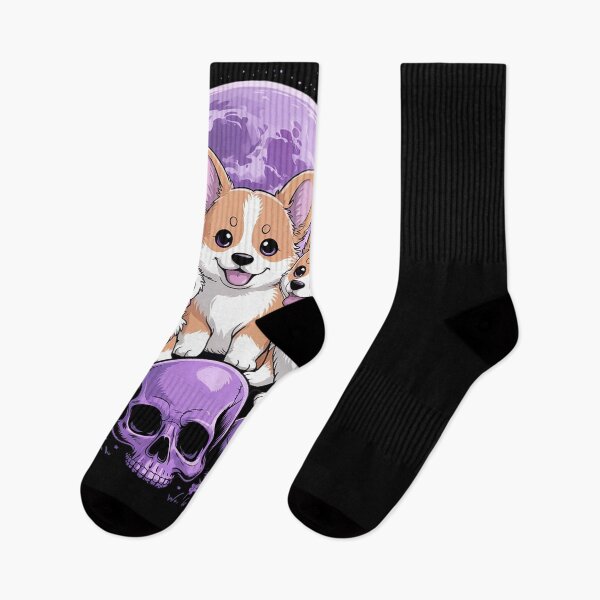 Item preview, Cute Creepy Headed Dog Anime Kawaii Pastel Goth Clothes  designed and sold by PowAcademy.