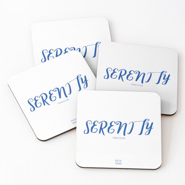 Item preview, Serenity Yoga Club designed and sold by Opus42Art.