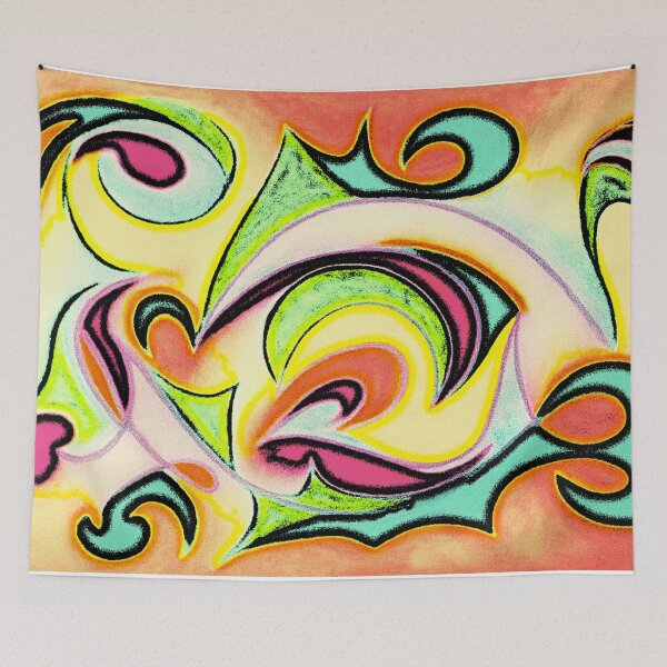 Item preview, Glowing, intoxicating cosmic waves designed and sold by artkanacreation.