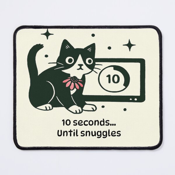 Item preview, Snuggle Countdown - 10 Seconds to Joy designed and sold by Beyondthelilyco.