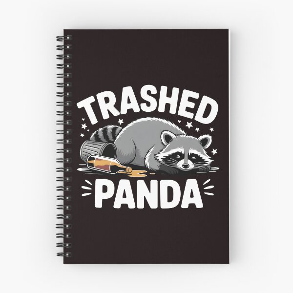 Item preview, Trashed Panda Drunk Raccoon – Funny Animal Chaos Meme designed and sold by Redgiant87x.