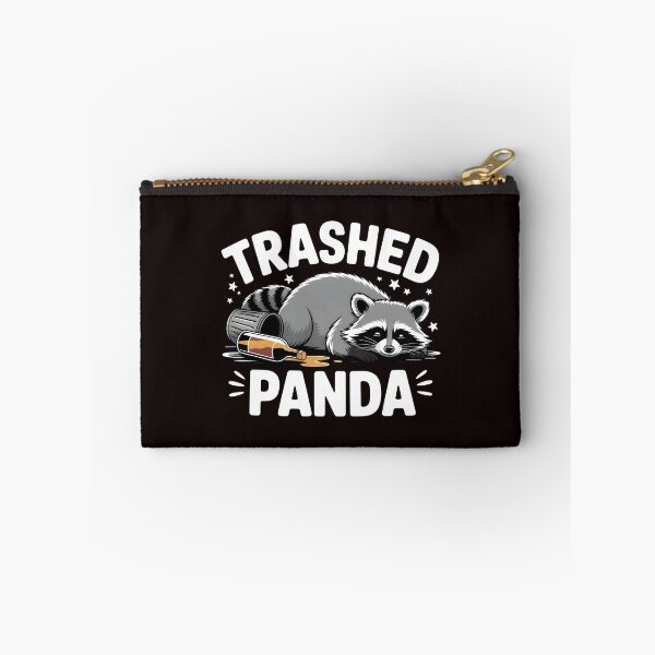 Item preview, Trashed Panda Drunk Raccoon – Funny Animal Chaos Meme designed and sold by Redgiant87x.