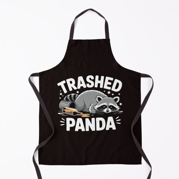 Item preview, Trashed Panda Drunk Raccoon – Funny Animal Chaos Meme designed and sold by Redgiant87x.