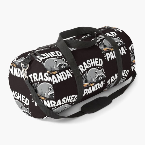 Item preview, Trashed Panda Drunk Raccoon – Funny Animal Chaos Meme designed and sold by Redgiant87x.