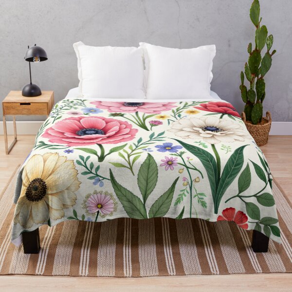 Item preview, Watercolor and Ink - Blooming Bliss designed and sold by Petalandfur.