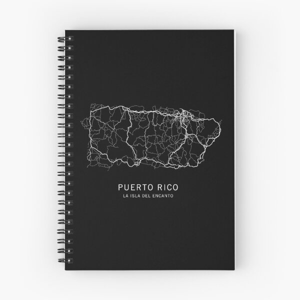 Item preview, Puerto Rico Road Map designed and sold by clarkstpress.