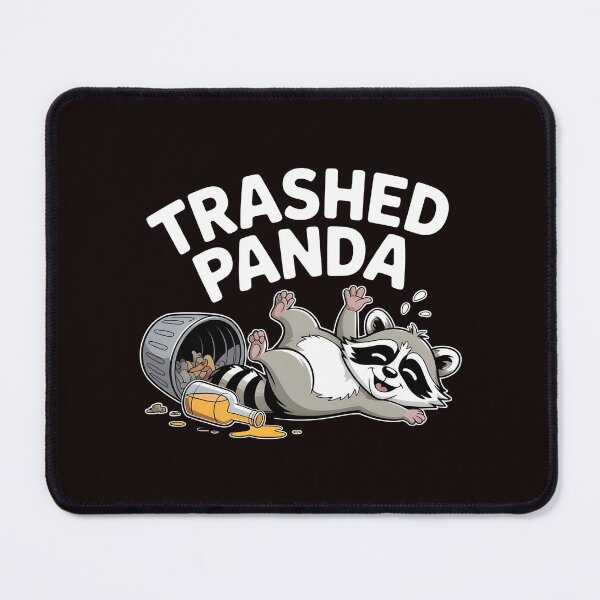 Item preview, Trashed Panda Drunk Raccoon – Playful Trash Panda Meme Design designed and sold by Redgiant87x.