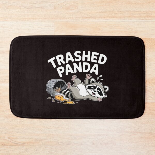 Item preview, Trashed Panda Drunk Raccoon – Playful Trash Panda Meme Design designed and sold by Redgiant87x.