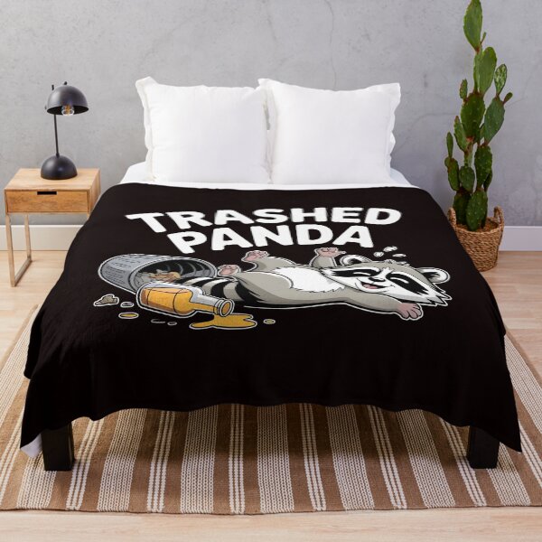 Item preview, Trashed Panda Drunk Raccoon – Playful Trash Panda Meme Design designed and sold by Redgiant87x.