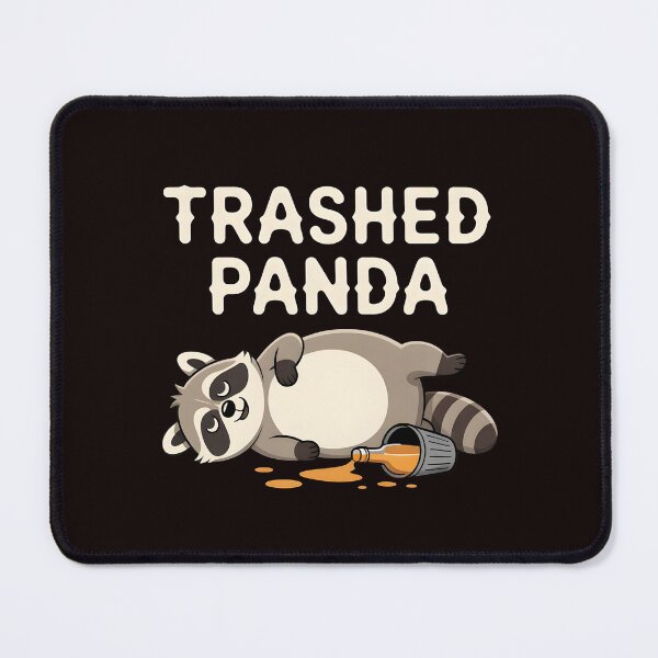 Item preview, Trashed Panda Drunk Raccoon – Ultimate Raccoon Meme Shirt designed and sold by Redgiant87x.
