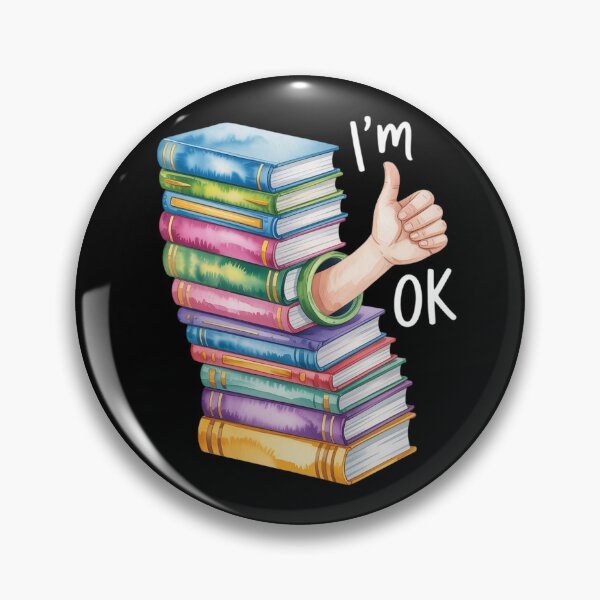 Item preview, Reading Book Lovers I'm Ok National Book Lovers Day  designed and sold by MathisBellanger.