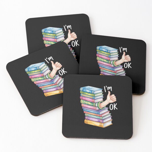 Item preview, Reading Book Lovers I'm Ok National Book Lovers Day  designed and sold by MathisBellanger.