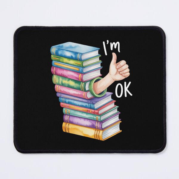 Item preview, Reading Book Lovers I'm Ok National Book Lovers Day designed and sold by MathisBellanger.