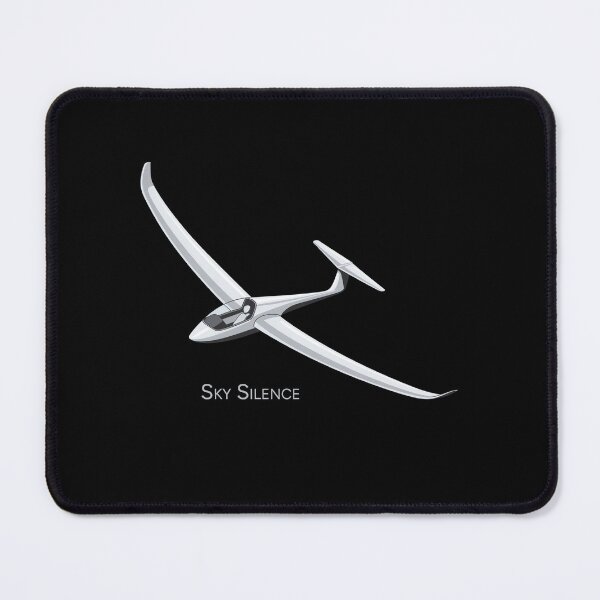 Item preview, Sky Silence Glider Plane Pilot Sailplane aerial floating soaring designed and sold by These_Prints.